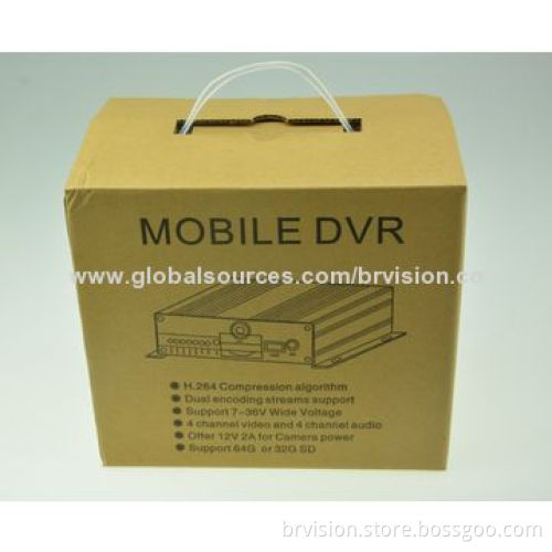 4/8-channel Hard Disk Mobile DVR, Temper-proof Case, 3G, Wi-Fi, GPS are Optional